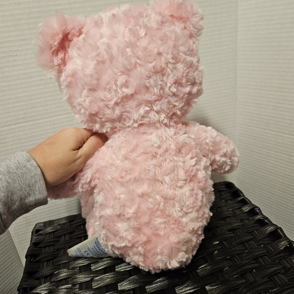 Build-A-Bear Pink Fluffy Teddy - Picture 3 of 5